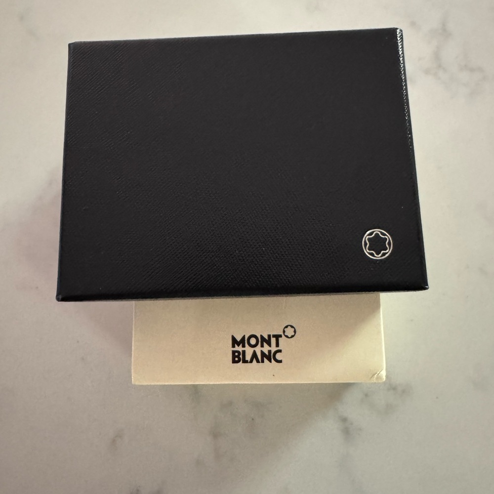 Mont Blanc Elegant Black Card Holder